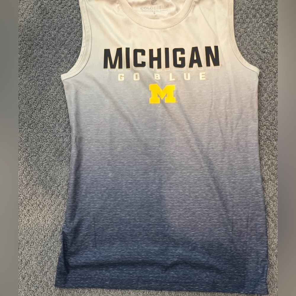 Michigan Colosseum Youth White Shirt